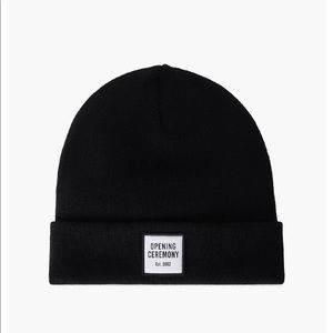 OPENING CEREMONY New Era Black Logo Beanie